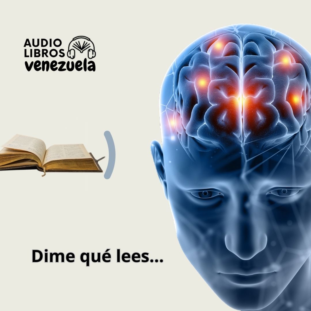 Imagen de una Mente activada con un libro de Audiolibros Venezuela